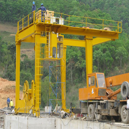 Cổng trục chân dê: Thiết bị hữu ích cho các công trình thủy điện Cổng trục chân dê: Thiết bị hữu ích cho các công trình thủy điện