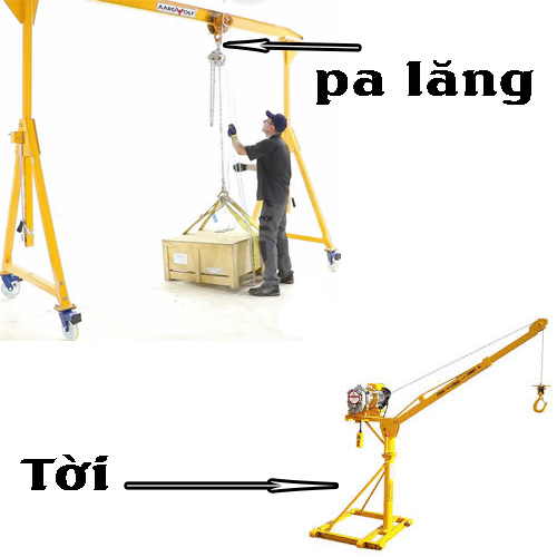Điểm giống v&agrave; kh&aacute;c nhau giữa tời v&agrave; pa lăng CHI TIẾT nhất 